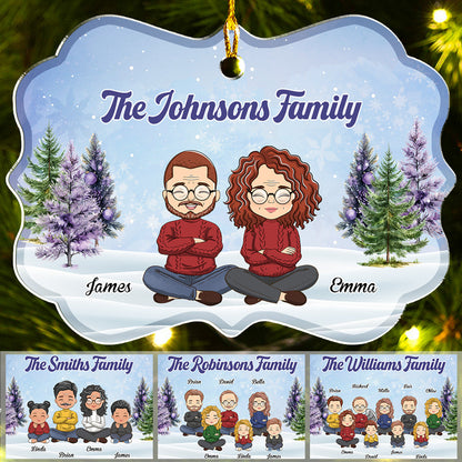 Custom Family - Personalized Custom Acrylic Ornament