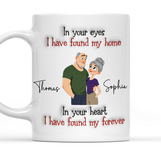 Found My Forever - Personalized Custom 3D Inflated Effect Mug