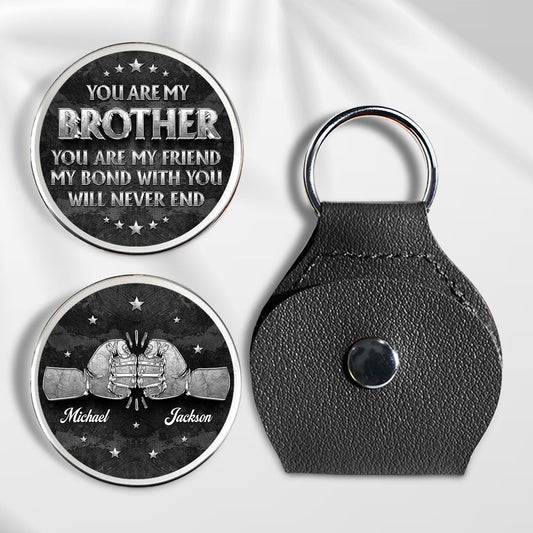 My Brother My Friend - Personalized Custom Pocket Hug