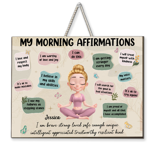 I Am Everything - Personalized Wood Sign
