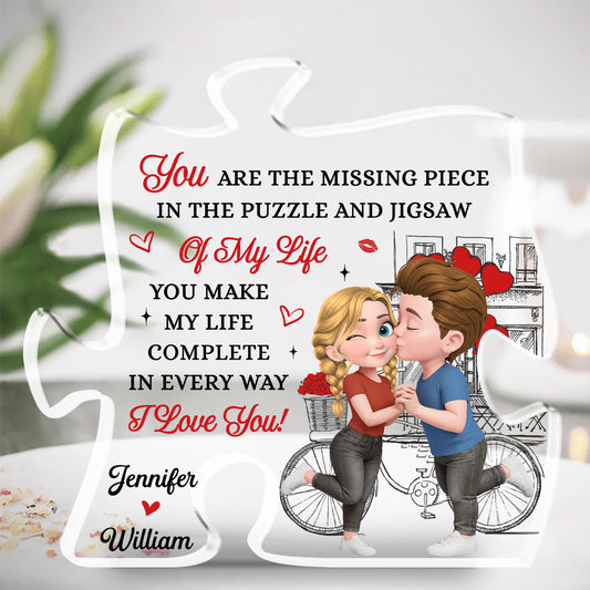 You Complete Every Part Of Me - Personalized Custom Acrylic Plaque