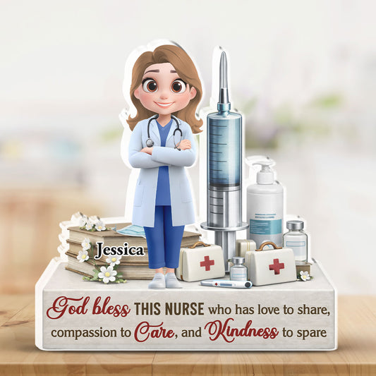Care And Kindness - Personalized Custom Acrylic Plaque