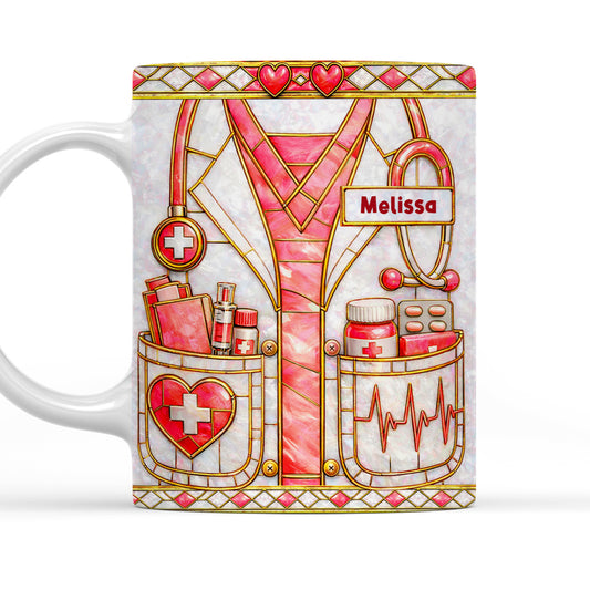 Proud To Be A Nurse - Personalized Custom 3D Inflated Effect Mug