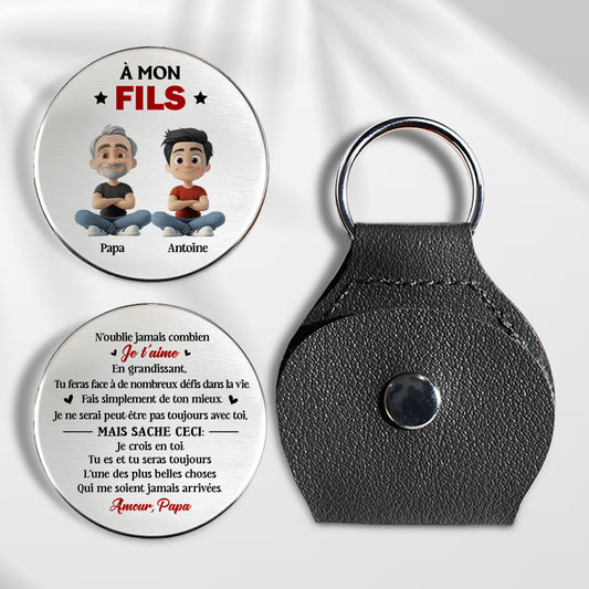 Fais De Ton Mieux Mon Fils – Câlin De Poche Personnalisé