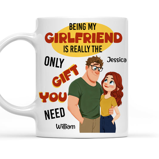 The Only Me You Need - Personalized Custom Coffee Mug