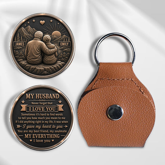 Love Till The End - Personalized Pocket Hug