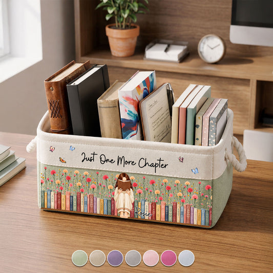 Bookish Garden - Personalized Storage Basket