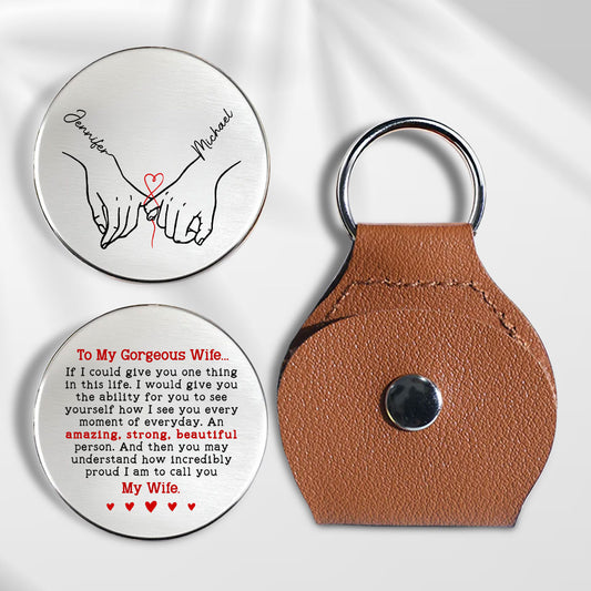Love My Wife - Personalized Custom Pocket Hug