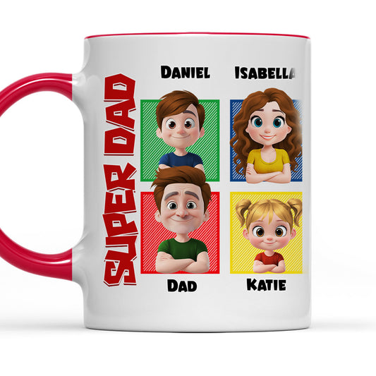 Daddy Game - Personalized Custom Accent Mug