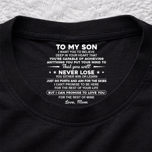 Carry You In My Heart - Personalized Custom Inside Neck Print T-shirt