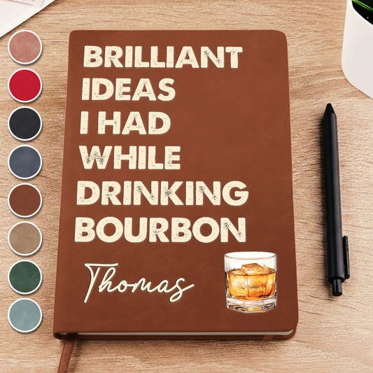 Brilliant Ideas - Personalized Custom Leather Journal