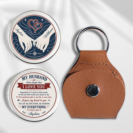 How Deep My Love - Personalized Custom Pocket Hug