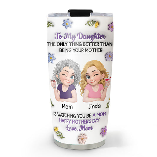 Happy Your Day - Personalized Custom 3D Inflated Effect Tumbler