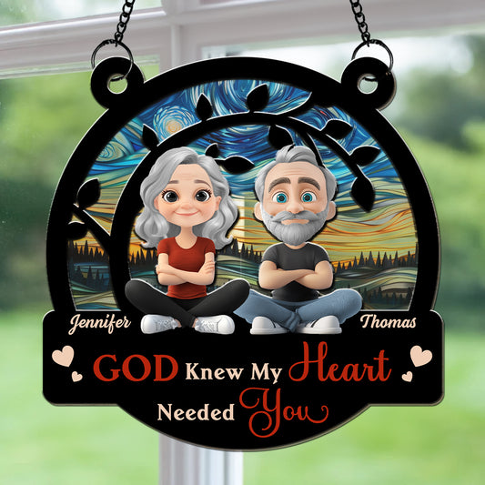 Only God Knew - Personalized Custom Suncatcher