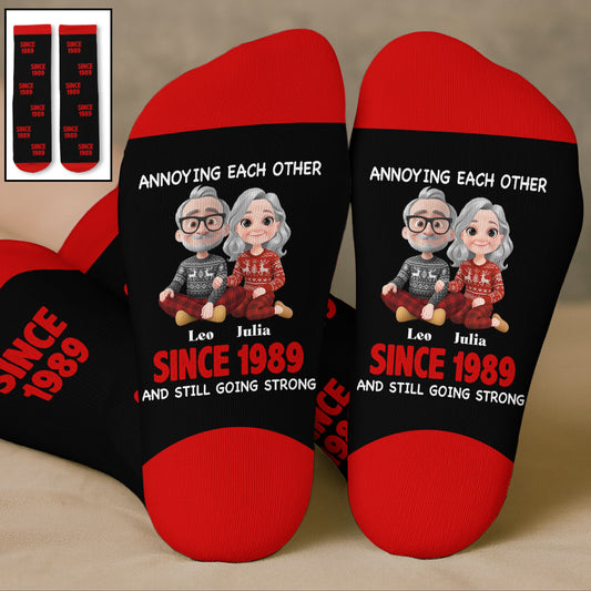 Together Forever - Personalized Crew Socks