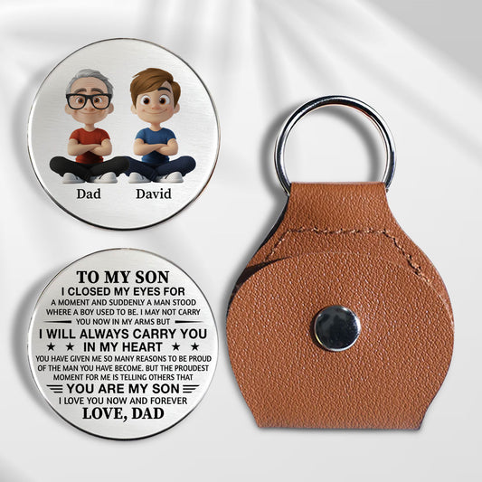 Always Proud To Call You Son - Personalized Custom Pocket Hug