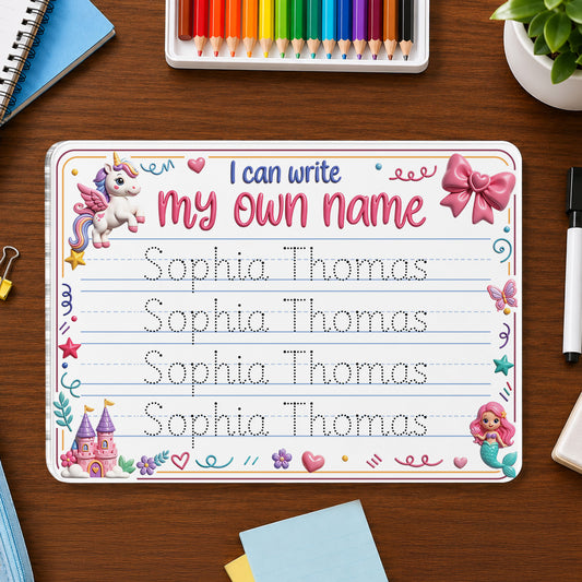 Write Name - Personalized Custom Acrylic Tracing Board