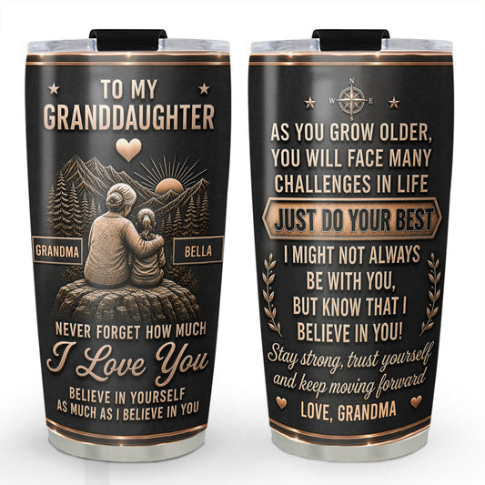 My Greatest Little Blessing - Personalized 3D Effect Tumbler