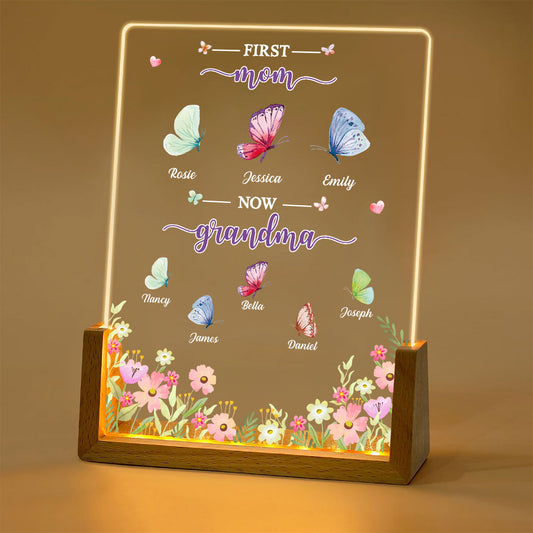 Butterfly Of Nana - Personalized Custom Night Light