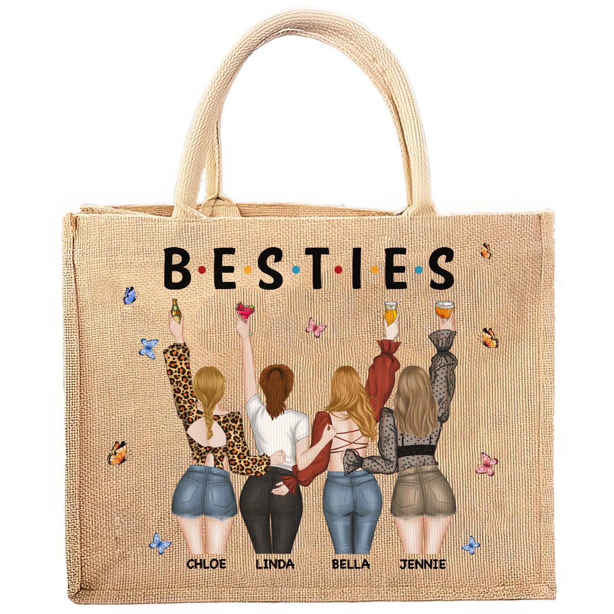 Jute Tote Bag