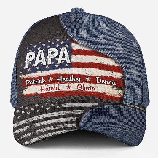 Proud To Be American - Personalized Classic Cap