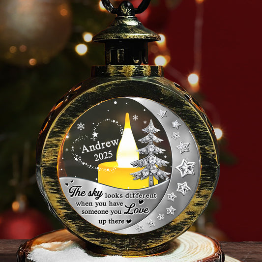 Not The Same Sky - Personalized Custom 3D Effect Christmas Lantern