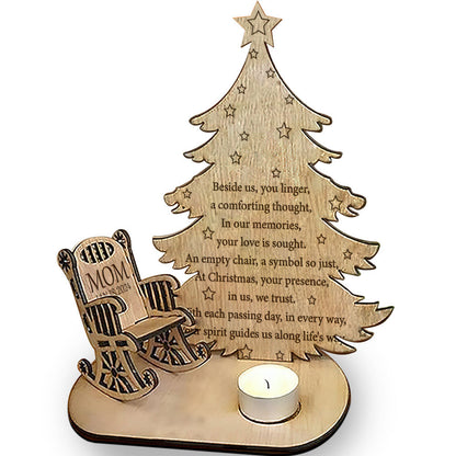 Beside Us - Personalized Custom Candle Holder