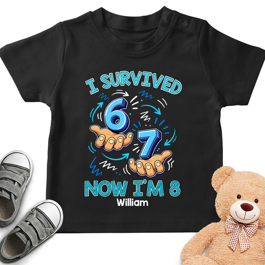 Future Legend Turns Eight Today - Personalized Custom Youth T-shirt