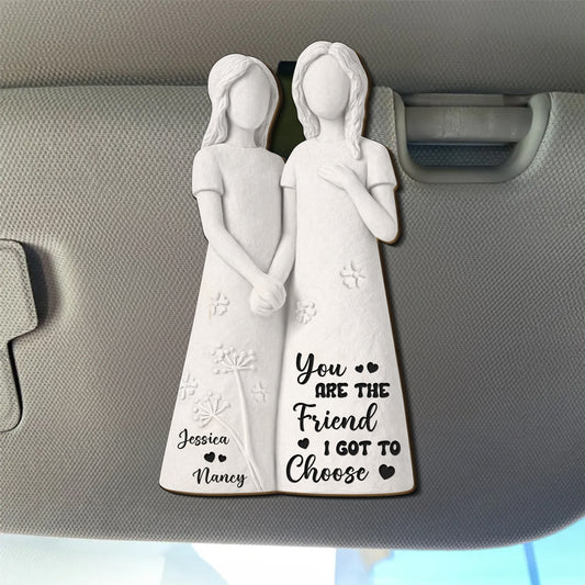 I Choose You - Personalized Custom Car Visor Clip