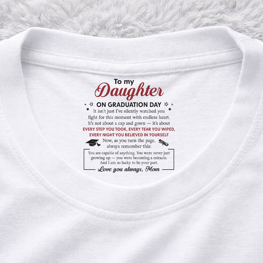 Every Step You Take - Personalized Custom Inside Neck Print T-shirt