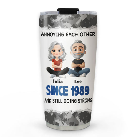 Together Forever Version 2 - Personalized Tumbler