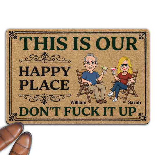 Our Private Place - Personalized Custom Doormat
