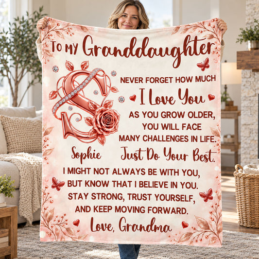 Love My Children - Personalized Fleece Blanket