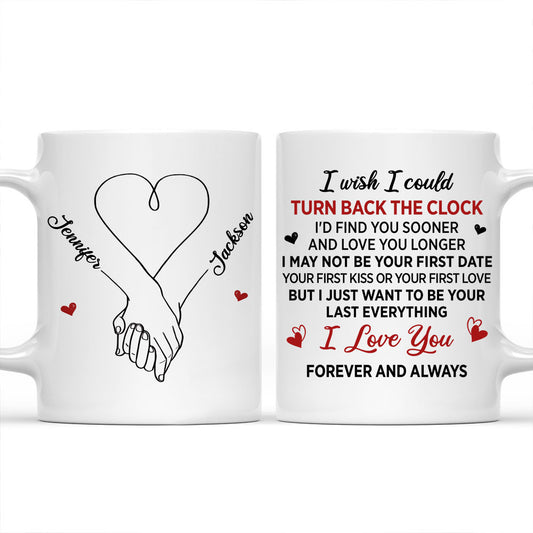 Turn Back The Clock - Personalized Custom Coffee Mug