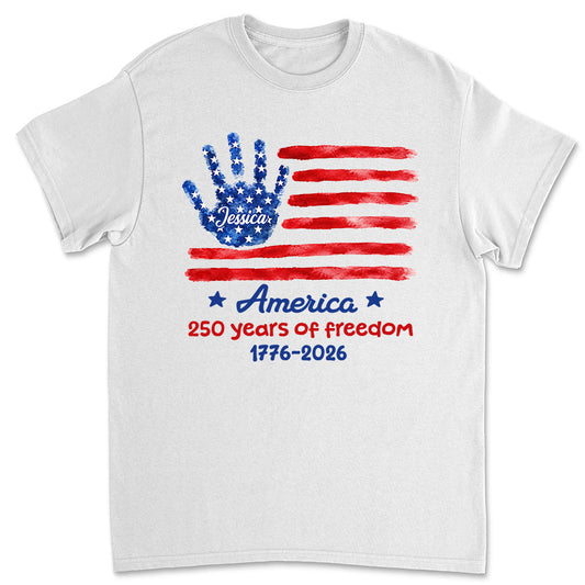 America 250 Years - Personalized Custom Shirt
