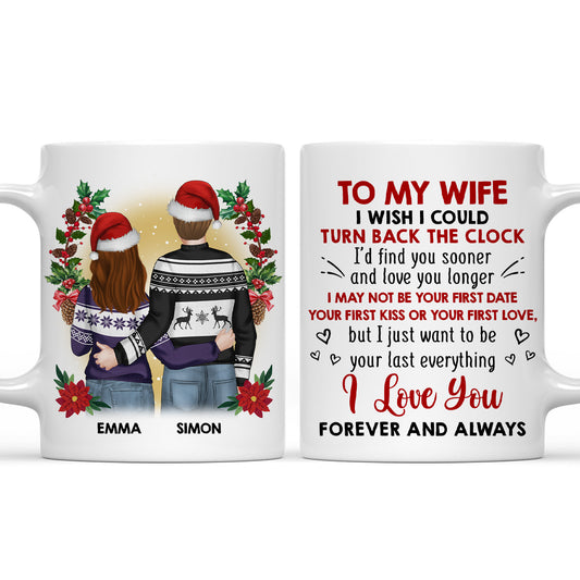 I Wish I Could Turn Back The Clock - Personalized Coffee Mug