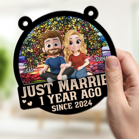 Forever Love - Personalized Custom Suncatcher