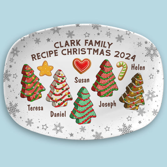 Recipe For Christmas 2024 - Personalized Custom Platter