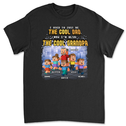 From Dad To Cool Grandpa - Personalized Custom Shirt