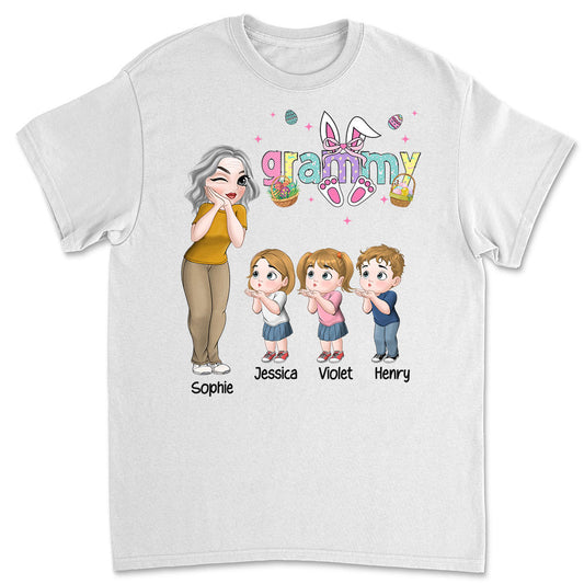 Mama Bunny Easter - Personalized Custom Shirt