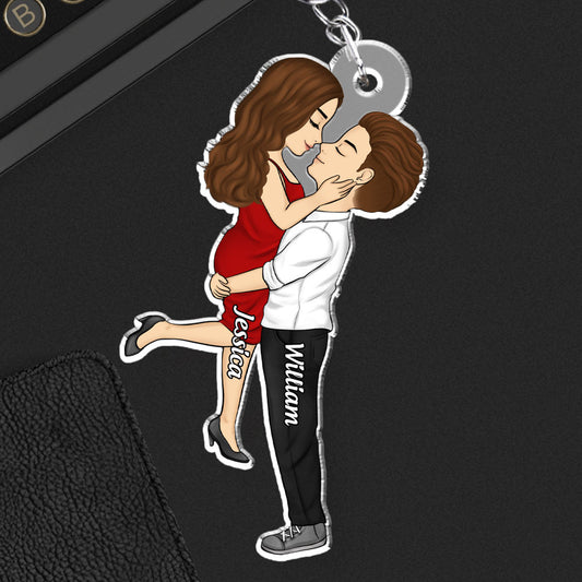 I Love You  - Personalized Custom Acrylic Keychain