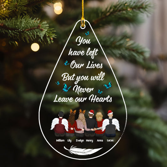 Memories Too Beautiful To Forget - Personalized Custom Acrylic Ornament