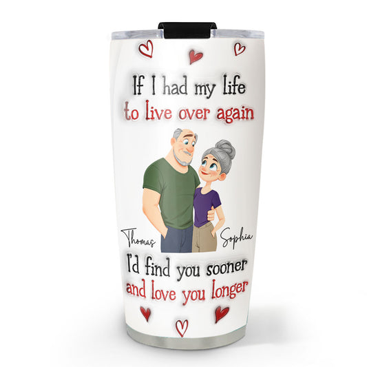 Love You So Much - Personalized Custom 3D Inflated Effect Tumbler