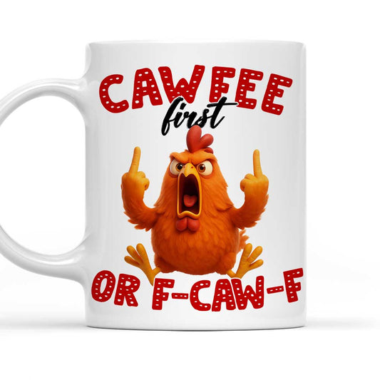 Zero Clucks Given Today - Personalized Custom Coffee Mug