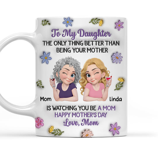 Happy Your Day - Personalized Custom 3D Inflated Effect Mug