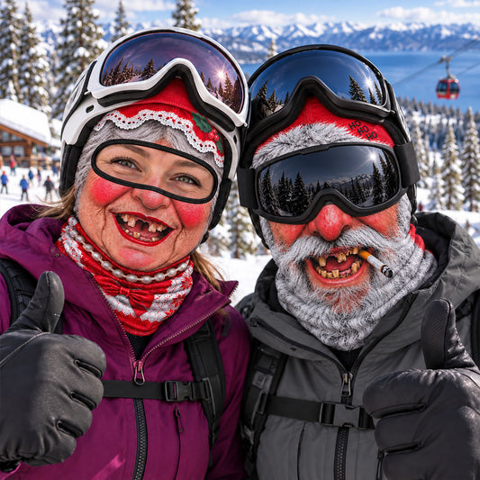 Ho Ho Ho - Personalized Ski Mask