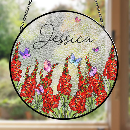 Soulmates For Life - Personalized Custom Window Hanging Suncatcher