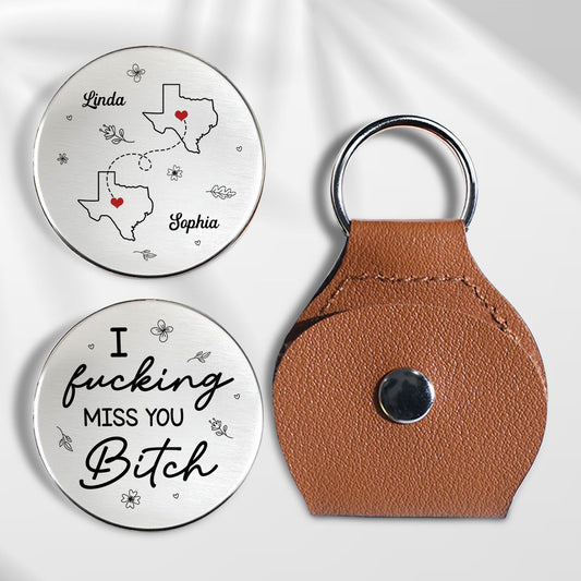 I Miss You Bestie - Personalized Custom Pocket Hug