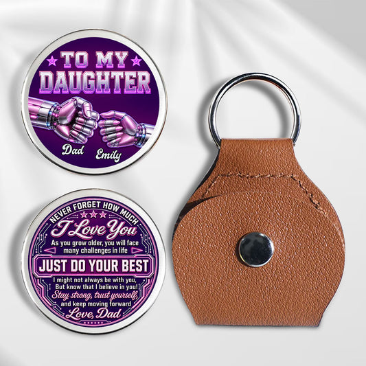 Daughter Motivational - Personalized Custom Pocket Hug