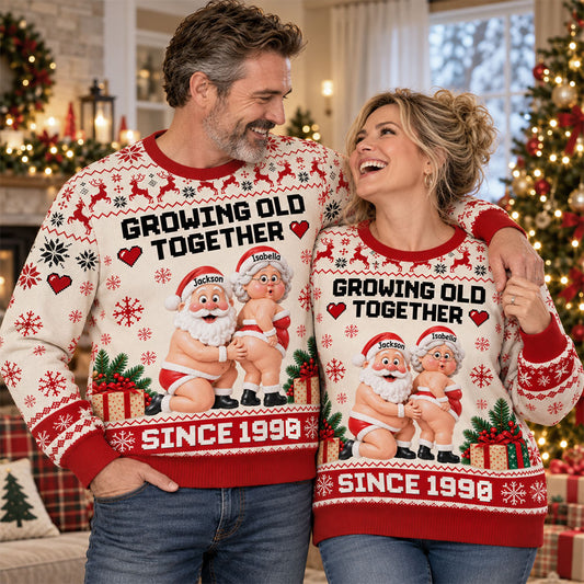 Timeless Love - Personalized All-Over-Print Sweatshirt